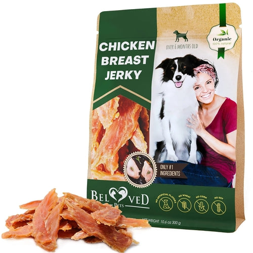 Chicken Jerky Dog Treats All Natural And Organic Healthy Snacks For