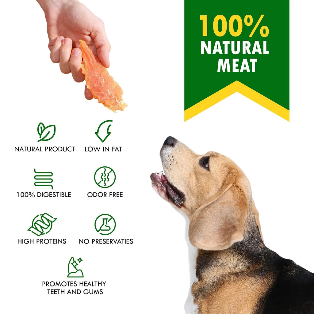 Chicken Jerky Dog Treats All Natural And Organic Healthy Snacks For