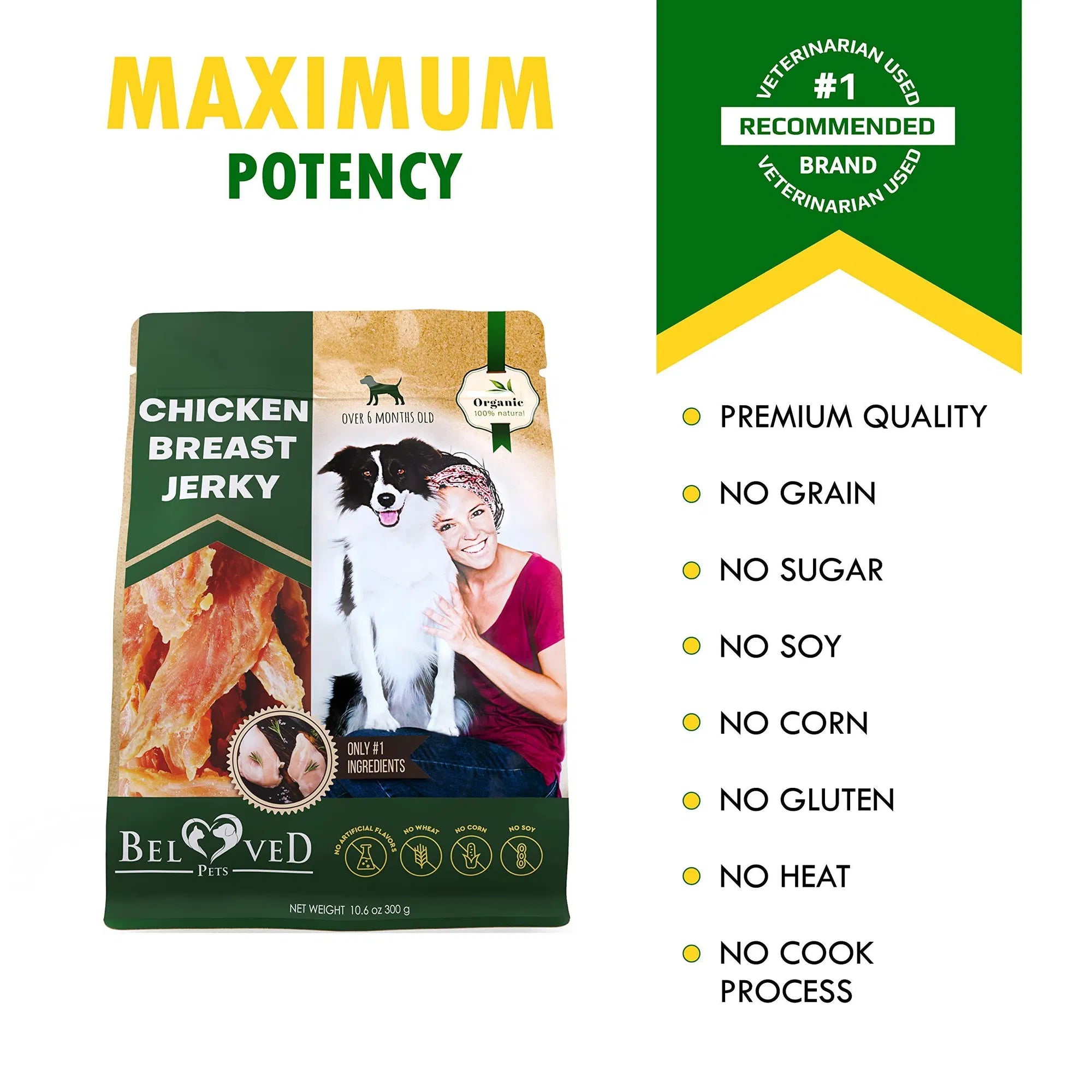 Chicken Jerky Dog Treats All Natural And Organic Healthy Snacks For