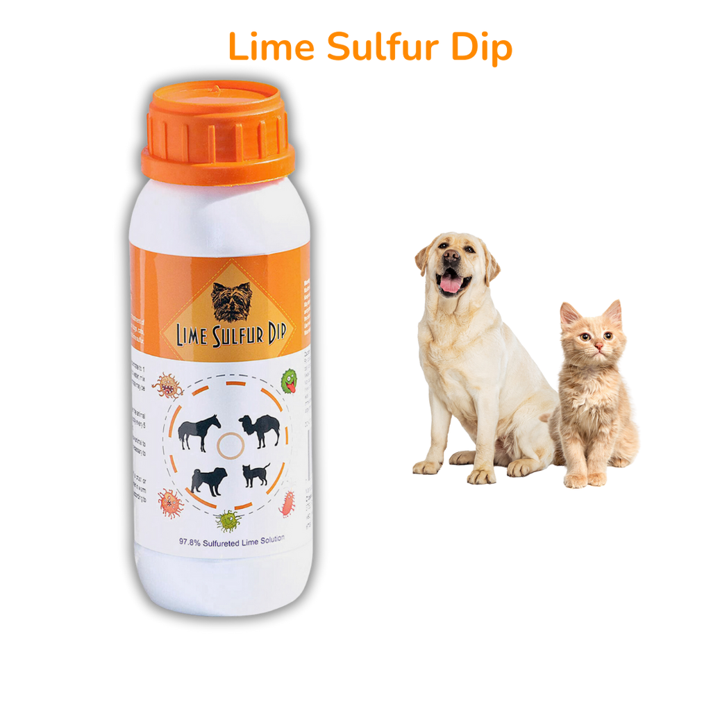 Skin & Coat Care Combo - Lime Sulfur Dip  and Sulfur Dog Shampoo