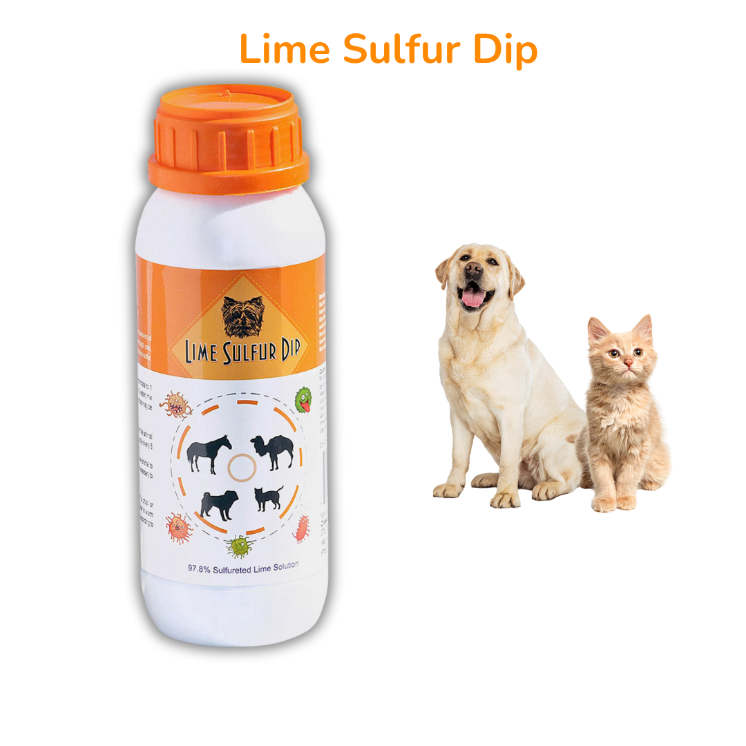 Skin & Coat Care Combo - Lime Sulfur Dip  and Sulfur Dog Shampoo