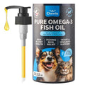 Coat Skin All Breeds Dog Supplement 32 Oz Fish Oil For Dogs Pet