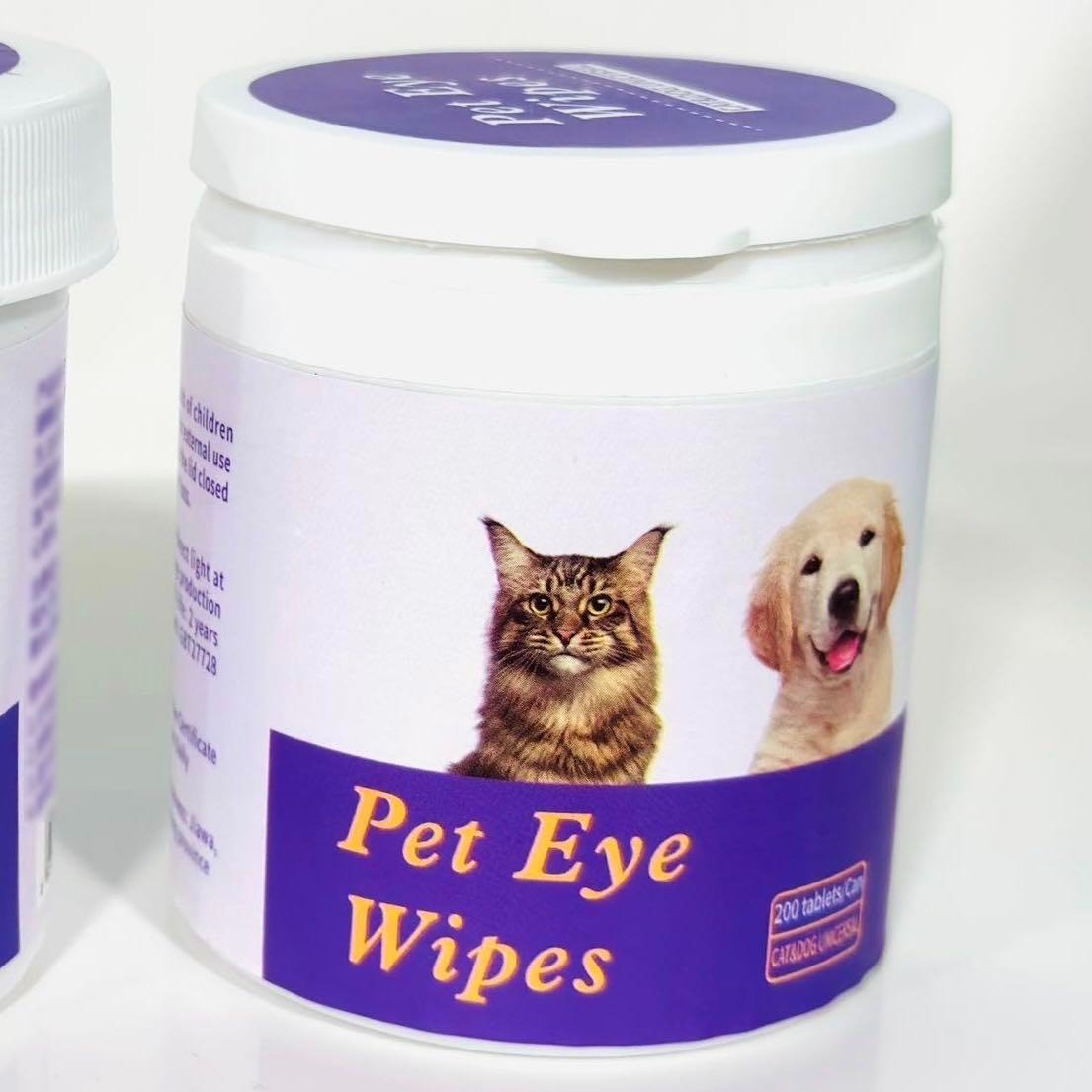 3-in-1 Pet Finger Wet Wipes For Dogs & CatsTeeth Cleaning Wipes,