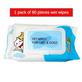 Dog Cat Pet Wet Wipes For Paws And Butt, EarsEyes  Plant-based Pet